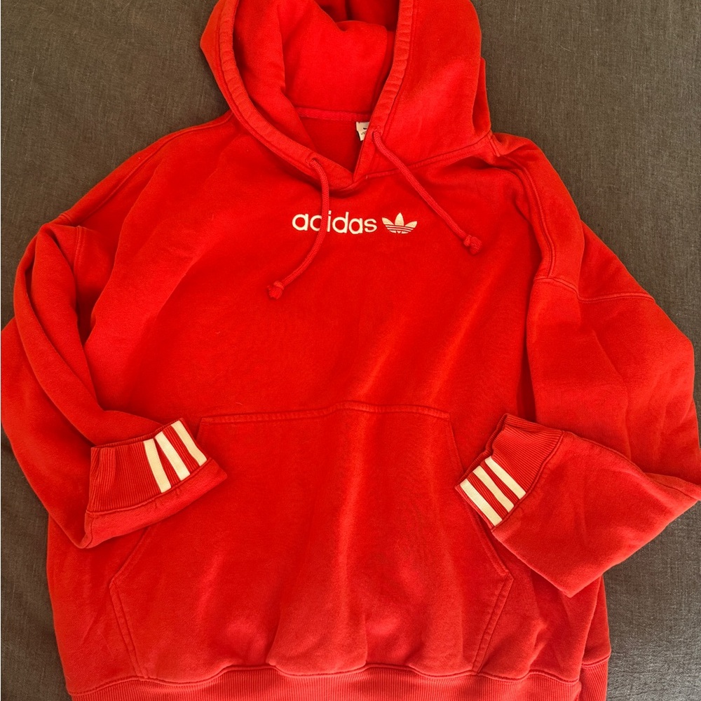 Adidas Red Hoodie